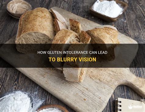 Can eating gluten cause blurry vision